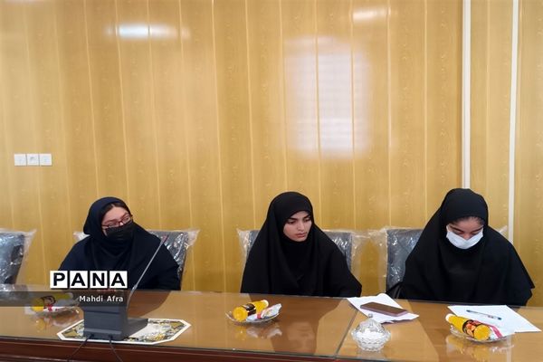 نشست هیات رئیسه مجلس دانش‌آموزی شهرستان بهبهان