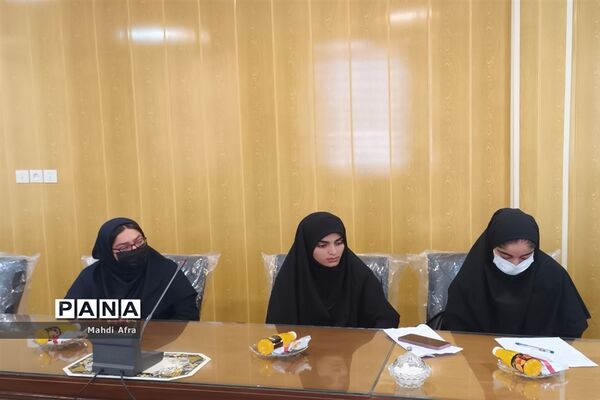 نشست هیات رئیسه مجلس دانش‌آموزی شهرستان بهبهان