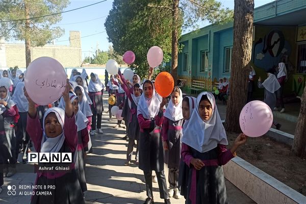 برنامه های هفته سلامت درمدرسه حضرت زینب(س) خاتم