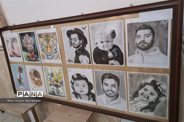 افتتاحیه نمایشگاه هنرجویان شهرستان پیشوا