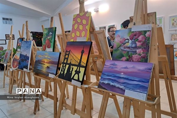 افتتاحیه نمایشگاه هنرجویان شهرستان پیشوا