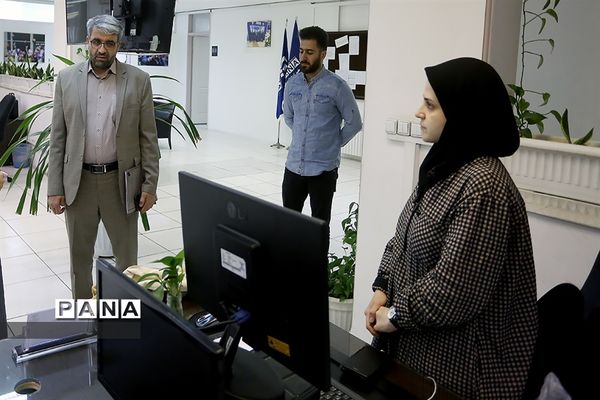 بازدید رئیس مرکز بسیج فرهنگیان وزارت آموزش و پرورش ازخبرگزاری پانا