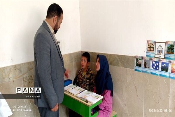 بازدید معاون آموزشی مدیریت آموزش و پرورش شهرستان کلات از مدارس روستاهای مرزی حوزه پساکوه