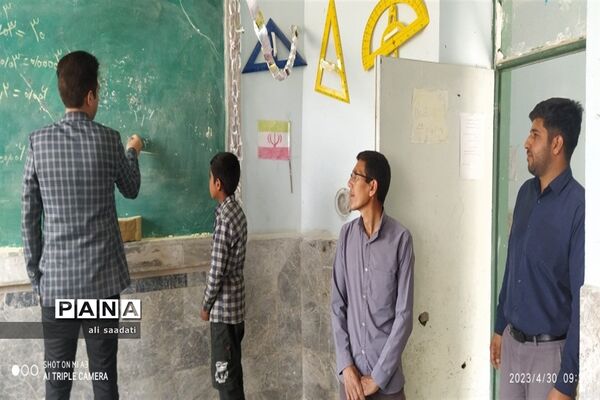 بازدید معاون آموزشی مدیریت آموزش و پرورش شهرستان کلات از مدارس روستاهای مرزی حوزه پساکوه