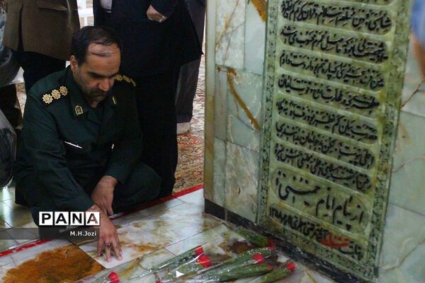 مراسم بزرگداشت روز معلم در حرم حضرت معصومه (س)