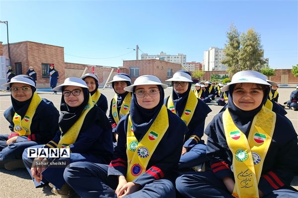 آیین سپاس معلم در آموزشگاه فرزانگان ملارد