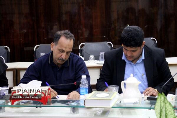 نشست خبری مدیر کل آموزش و پرورش استان بوشهر