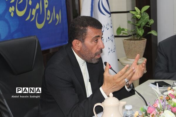 نشست خبری مدیر کل آموزش و پرورش استان بوشهر