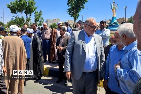 راهپیمایی حمایت از امر به معروف در پاکدشت