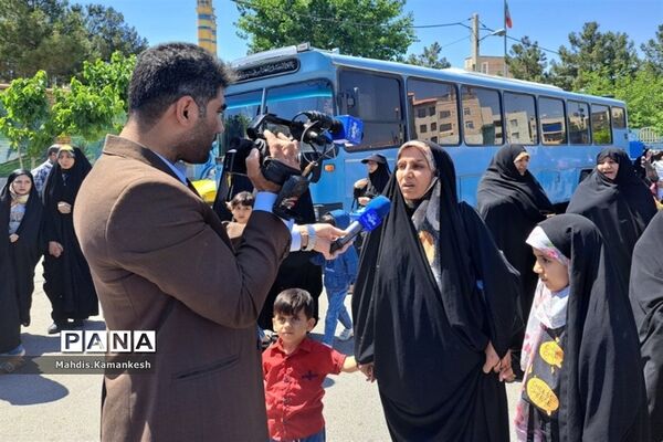 راهپیمایی حمایت از امر به معروف در پاکدشت