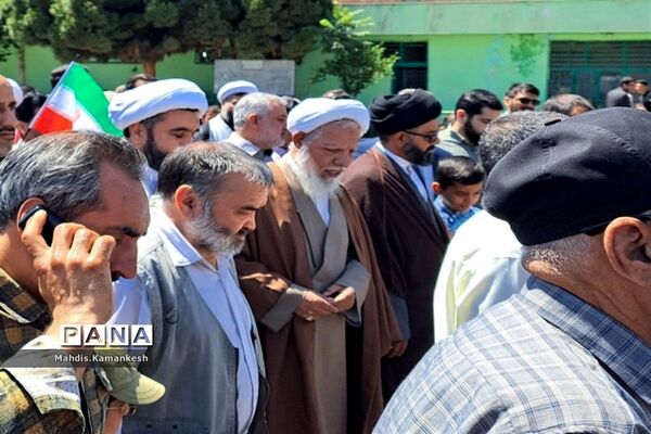 راهپیمایی حمایت از امر به معروف در پاکدشت