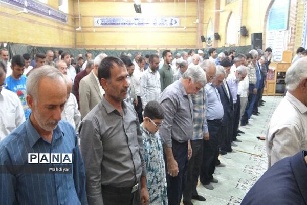 برگزاری نمازجمعه در شهر جوادآباد