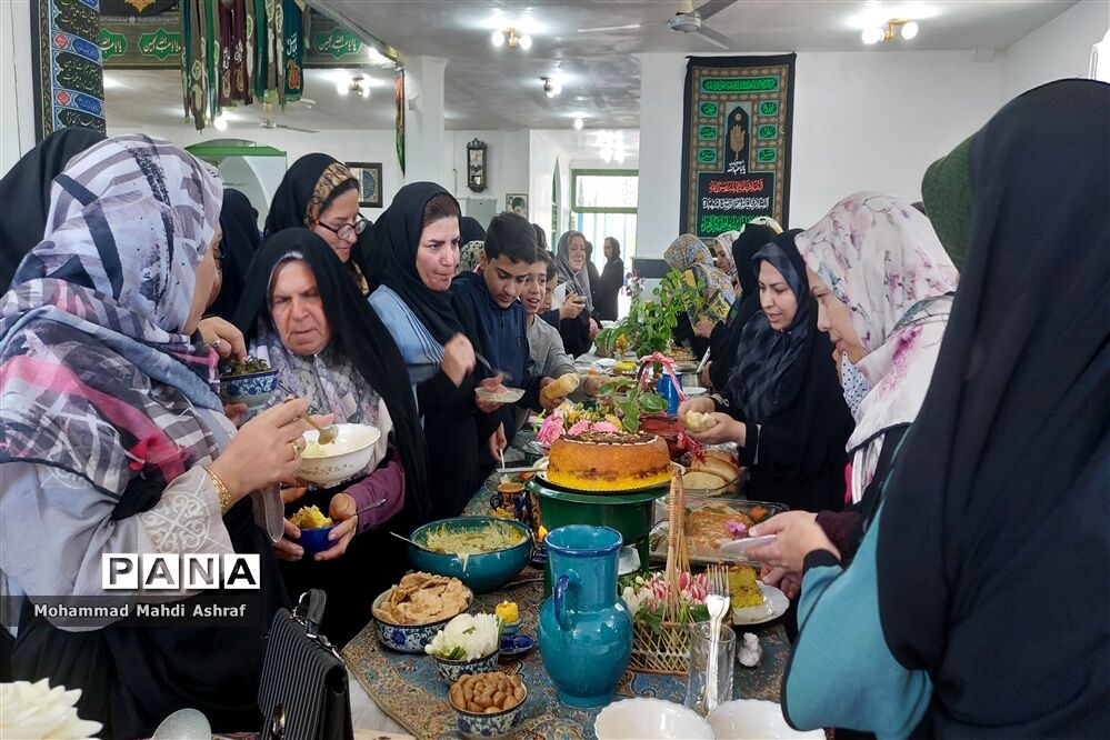 جشنواره غذای محلی در روستای هماباد نایین