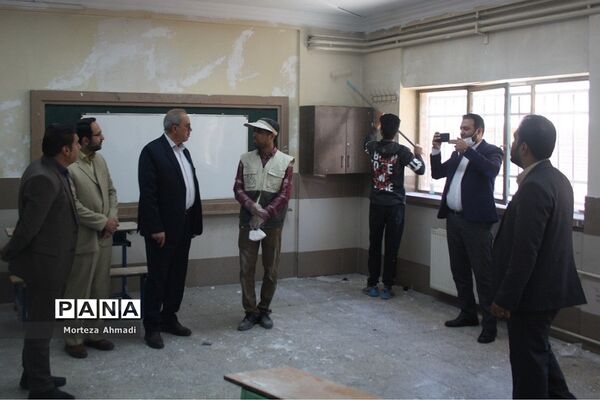 مشارکت گروه‌های جهادی سازمان دانش‌آموزی شهرستان‌های استان تهران در اجرای طرح شهید عجمیان