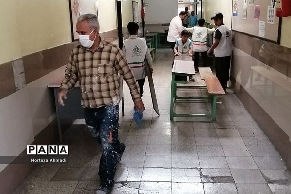 مشارکت گروه‌های جهادی سازمان دانش‌آموزی شهرستان‌های استان تهران در اجرای طرح شهید عجمیان