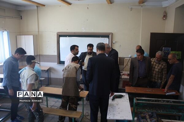 مشارکت گروه‌های جهادی سازمان دانش‌آموزی شهرستان‌های استان تهران در اجرای طرح شهید عجمیان