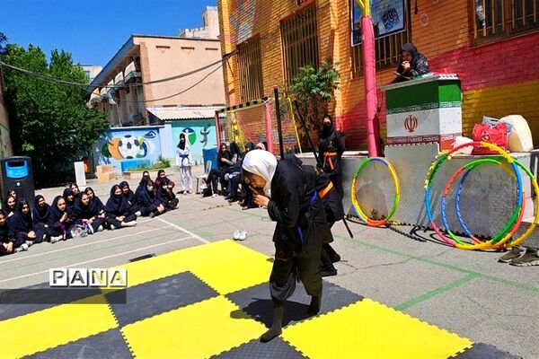 برگزاری المپیاد ورزشی درون مدرسه‌ای دبیرستان سیزده آبان ناحیه یک کرج