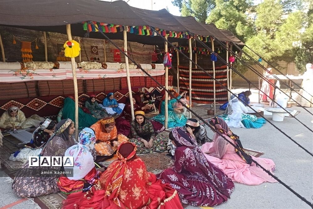 آیین افتتاحیه جشنواره فرهنگی ورزشی دختران آفتاب ایران