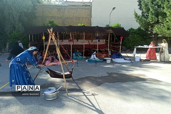 آیین افتتاحیه جشنواره فرهنگی ورزشی دختران آفتاب ایران