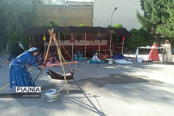 آیین افتتاحیه جشنواره فرهنگی ورزشی دختران آفتاب ایران