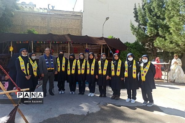 آیین افتتاحیه جشنواره فرهنگی ورزشی دختران آفتاب ایران