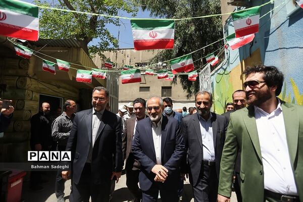 مراسم گلباران محل شهادت استاد مطهری