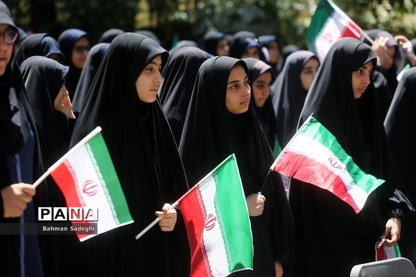 مراسم گلباران محل شهادت استاد مطهری