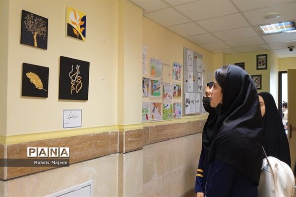 بازدید دانش‌آموزان مدرسه پاکان از هنرستان طوبی ملارد