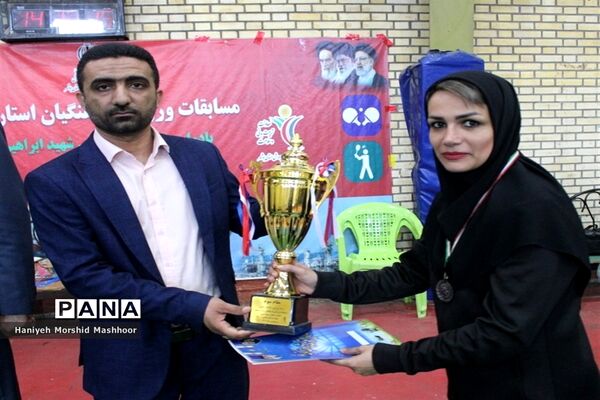 مسابقات فرهنگی بانوان استان بوشهر رشته والیبال