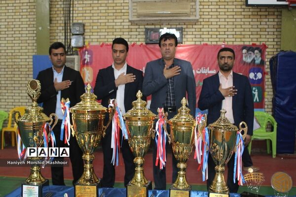 مسابقات فرهنگی بانوان استان بوشهر رشته والیبال
