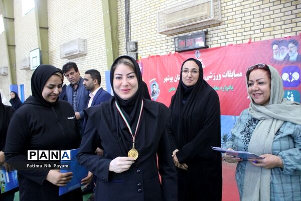 مسابقات فرهنگی بانوان استان بوشهر رشته والیبال
