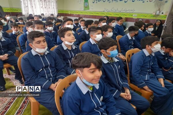 مراسم زنگ سپاس معلم در شهرستان قائمشهر