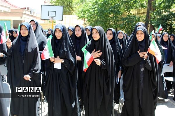 آیین نمادین گلباران محل شهادت شهید مطهری