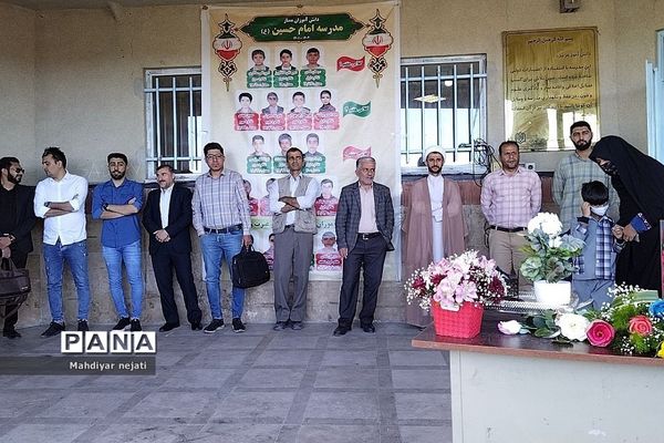 تقدیر مدیر مدرسه امام حسین(ع) رودهن از معلمان