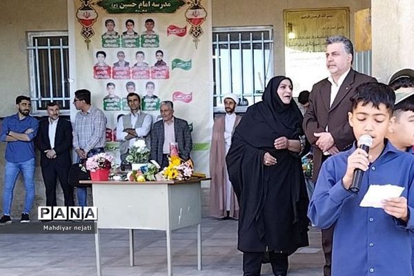 تقدیر مدیر مدرسه امام حسین(ع) رودهن از معلمان