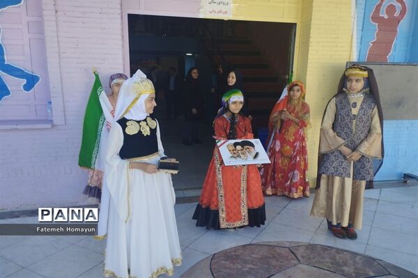 جشنواره فرهنگی ورزشی دختران مقطع ابتدایی استان فارس به میزبانی ناحیه 3 شیراز
