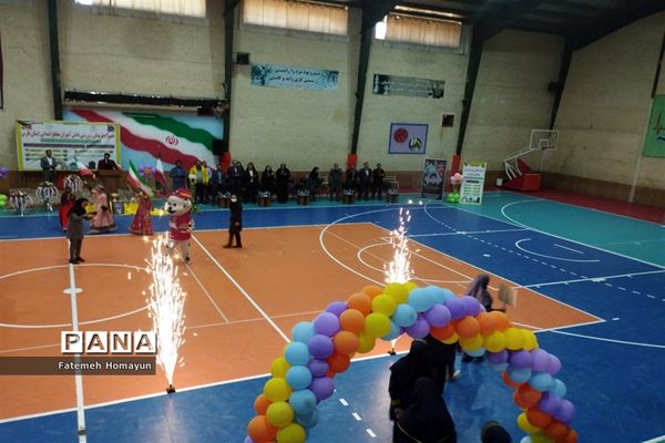 جشنواره فرهنگی ورزشی دختران مقطع ابتدایی استان فارس به میزبانی ناحیه 3 شیراز