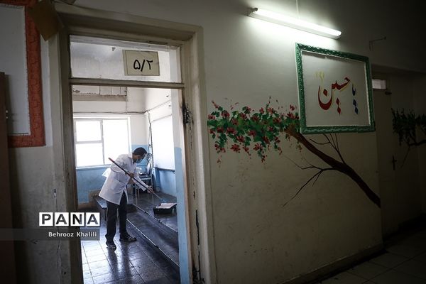 آیین بهسازی و شاداب سازی مدارس مناطق کم برخوردار