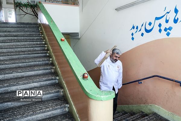 آیین بهسازی و شاداب سازی مدارس مناطق کم برخوردار