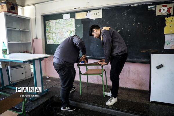 آیین بهسازی و شاداب سازی مدارس مناطق کم برخوردار