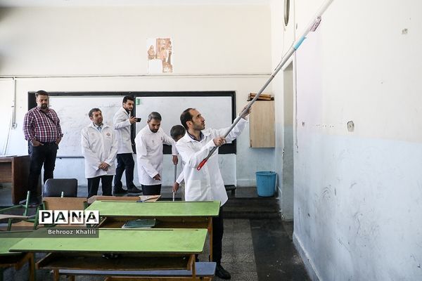 آیین بهسازی و شاداب سازی مدارس مناطق کم برخوردار