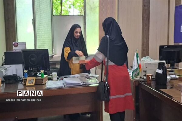 تقدیر از زحمات همکاران فرهنگی توسط جمعیت هلال‌احمر شهرستان قرچک