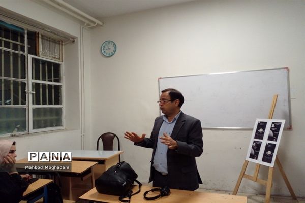 رصد ستارگان در دبیرستان شهیده معصومه قزوینی منطقه ۱۳