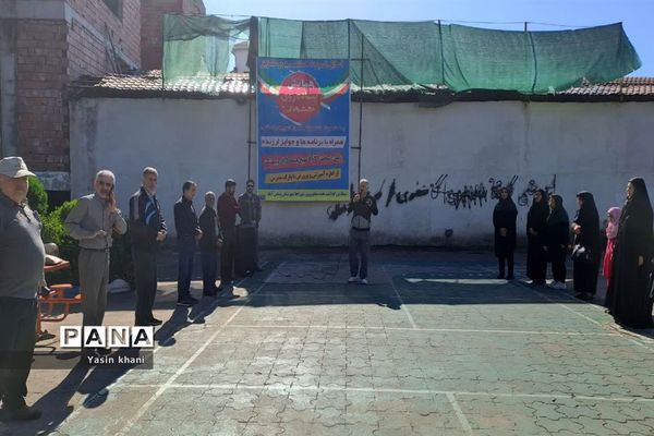 بزرگداشت هفته مقام معلم همایش پیاده‌روی فرهنگیان شهرستان عباس‌آباد