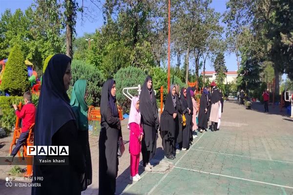 بزرگداشت هفته مقام معلم همایش پیاده‌روی فرهنگیان شهرستان عباس‌آباد