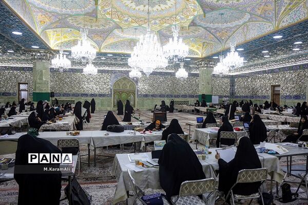 رویداد ملی هنری «لبخند خدا»، در حرم حضرت معصومه(س)