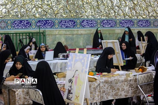 رویداد ملی هنری «لبخند خدا»، در حرم حضرت معصومه(س)