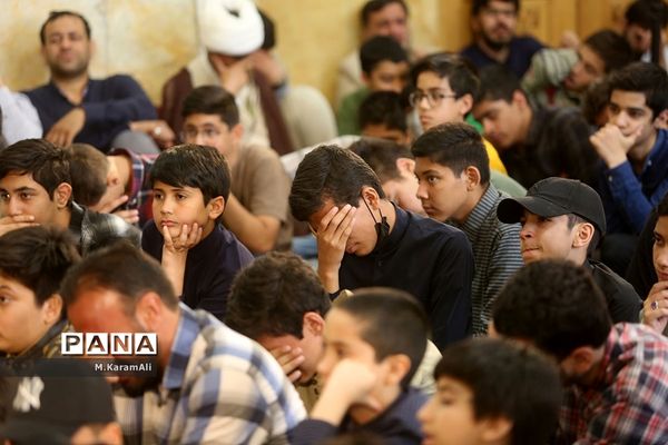 مراسم یادبود حافظان، قاریان و مداحان نوجوان حرم حضرت معصومه(س)
