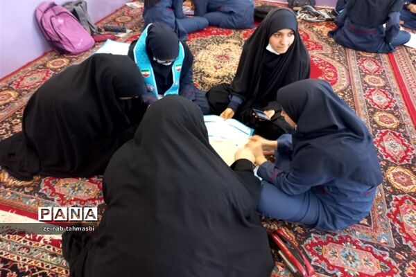برگزاری لیگ دانش‌آموزی جهاد تبیین (جت) دختران در شهرستان سروستان