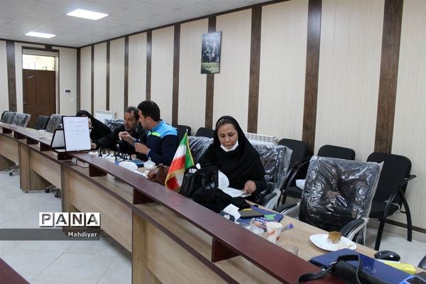 برگزاری کارگاه شطرنج در اداره آموزش و پروش شهر جوادآباد